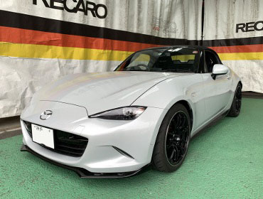 MAZDA�@���[�h�X�^�[�@ND5RC�i2015�N�j�@�Ɂ@RECARO�i���J���j�@TS-G�@GK�@BK/BK�@����