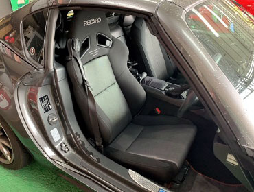 MAZDA�@���[�h�X�^�[RF�i2022�N�j�@�Ɂ@RECARO�i���J���j�@SR-7F�@GK100�@BK/SIL�@�V�[�g�q�[�^�[�t���@����