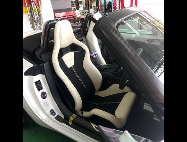 MAZDA�@���[�h�X�^�[�@ND5RC�i2021�N�j�@�Ɂ@RECARO�i���J���j�@�X�|�[�c�X�^�[CL210H�@���@���@�V�[�g�o�b�N�o�[�J�o�[�J�[�{��/BOSE�@����