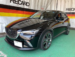 MAZDA�@CX-3�@DK5�i2018�N�j�@�Ɂ@RECARO�i���J���j�@SR-7�@GU100�@BK�@����