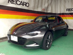 MAZDA�@���[�h�X�^�[RF�@NDERC�i2020�N�j�@�Ɂ@RECARO�i���J���j�@RCS�@BK�V�F��/RED���b�V���@�V�[�g�q�[�^�[�t���@����