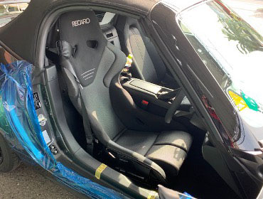 MAZDA�@���[�h�X�^�[RF�i2020�N�j�@�Ɂ@RECARO�i���J���j�@TS-G�@GK�@BK/BK�@�V�[�g�q�[�^�[�t���@����
