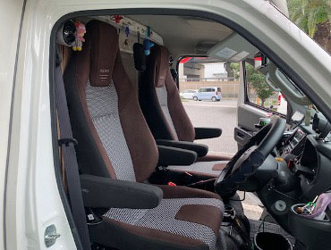 MAZDA�@�{���S�g���b�N�@S412U�i2023�N�j�@�Ɂ@RECARO�i���J���j�@LX-F�@WU110�@�u���E���@�~���E�@����