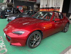 MAZDA�@���[�h�X�^�[RF�@NDERC�i2017�N�j�@�Ɂ@RECARO�i���J���j�@TS-G�@GK�@BK/RED�@���@4�_���V�[�g�x���g�@����