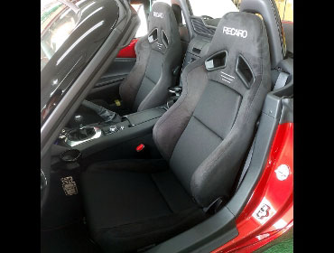 MAZDA�@���[�h�X�^�[�@ND5RC�@�Ɂ@RECARO�i���J���j�@SR-7�@GU100H�@BK�@�V�[�g�q�[�^�[�t���@���@SR-7F�@GU100H�@BK�@�V�[�g�q�[�^�[�t���@����