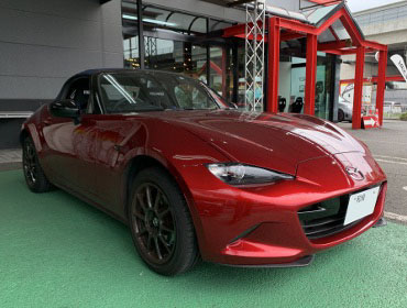 MAZDA�@���[�h�X�^�[990S�@ND5RC�i2022�N�j�@�Ɂ@RECARO�i���J���j�@SR-7F�@KK100�@BK�@�~���E�@����
