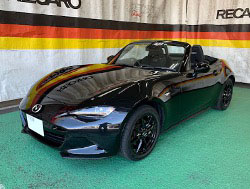 MAZDA�@���[�h�X�^�[�@ND5RC�i2022�N�j�@�Ɂ@RECARO�i���J���j�@SR-7�@GK100�@BK/BK�@���@SR-7F�@GK100�@BK/BK�@����