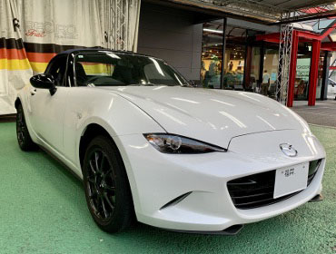 MAZDA�@���[�h�X�^�[�@ND5RC�@�Ɂ@RECARO�i���J���j�@SR-7�@GK100�@BK/�u���[�@����