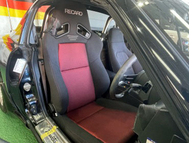 MAZDA�@���[�h�X�^�[�@NA8C�i1995�N�j�@�Ɂ@RECARO�i���J���j�@SR-7F�@GK100�@BK/BK�@�V�[�g�q�[�^�[�t���@����