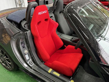 MAZDA�@���[�h�X�^�[�@ND5RC�i2023�N�j�@�Ɂ@RECARO�i���J���j�@SR-6�@KK100S�@RED�@����