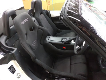 MAZDA�@���[�h�X�^�[�@ND5RE�i2024�N�j�@�Ɂ@RECARO�i���J���j�@TS-G�@GK�@BK/BK�@����