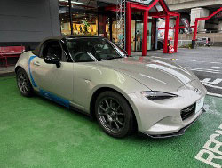 MAZDA�@���[�h�X�^�[�@ND5RC�i2023�N�j�@�Ɂ@RECARO�i���J���j�@RS-G�@GK�@BK/RED�@�V�[�g�q�[�^�[�t���@����