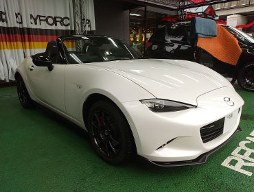 MAZDA�@���[�h�X�^�[�@ND�i2022�N�j�@�Ɂ@RECARO�i���J���j�@RS-G�@GK�@BK/SIL�@����