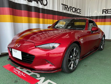 MAZDA�@���[�h�X�^�[RF�@NDERC�i2017�N�j�@�Ɂ@RECARO�i���J���j�@TS-G�@GK�@BK/RED�@����