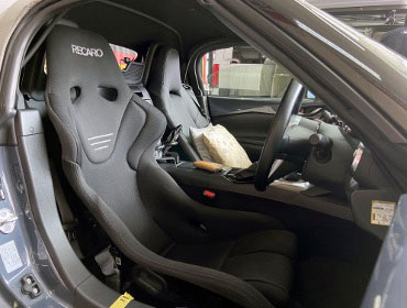 MAZDA�@���[�h�X�^�[�@ND�@MT�ԁi2021�N�j�@�Ɂ@RECARO�i���J���j�@TS-G�@GK�@BK/BK�@����