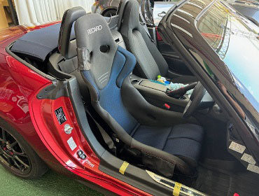 MAZDA�@���[�h�X�^�[�@ND5RC�i2022�N�j�@�Ɂ@RECARO�i���J���j�@TS-G�@GK�@BK/�u���[�@����