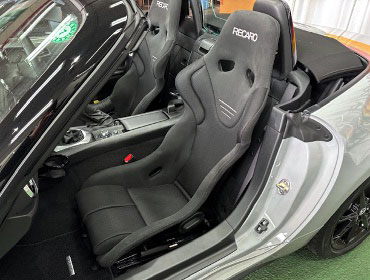 MAZDA�@���[�h�X�^�[�@ND5RE�@MT�ԁi2024�N�j�@�Ɂ@RECARO�i���J���j�@RS-G�@GK�@BK/BK�@�V�[�g�q�[�^�[�t���@���@RS-G�@GK�@BK/BK�@����