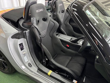 MAZDA�@���[�h�X�^�[�@ND5RE�@MT�ԁi2024�N�j�@�Ɂ@RECARO�i���J���j�@RS-G�@GK�@BK/BK�@�V�[�g�q�[�^�[�t���@���@RS-G�@GK�@BK/BK�@����