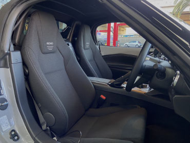 MAZDA�@���[�h�X�^�[�@ND5RE�i2024�N�j�@�Ɂ@RECARO�i���J���j�@LX-F�@TR�@NN�@�V�[�g�q�[�^�[�t���@�~���E�@����