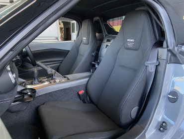 MAZDA�@���[�h�X�^�[�@ND5RE�i2024�N�j�@�Ɂ@RECARO�i���J���j�@LX-F�@TR�@NN�@�V�[�g�q�[�^�[�t���@�~���E�@����