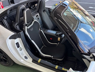 MAZDA�@���[�h�X�^�[�@ND5RE�f�i2024�N�j�@�Ɂ@RECARO�i���J���j�@RCS�@BK�V�F��/BK���b�V���@����