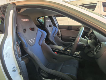 MAZDA�@RX-8�@SE3P�i2012�N�j�@�Ɂ@RECARO�i���J���j�@RS-G�@GK�@BK/�u���[�@���@TS-G�@GK�@BK/�u���[�@����