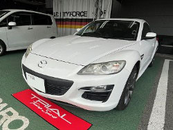 MAZDA�@RX-8�@SR3P�i2008�N�j�@�Ɂ@RECARO�i���J���j�@RS-G�@GK�@BK/BK�@����