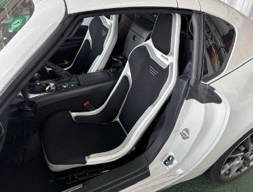 MAZDA�@���[�h�X�^�[RF�@NDERC�i2022�N�j�@�Ɂ@RECARO�i���J���j�@RCS�@�z���C�g�V�F��/�u���b�N���b�V���@�V�[�g�q�[�^�[�t���@�~���E�@����