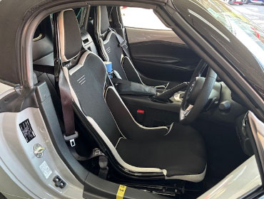 MAZDA�@���[�h�X�^�[�@ND5RE�@�Ɂ@RECARO�i���J���j�@RCS�@BK�V�F��/BK���b�V���@�V�[�g�q�[�^�[�t���@�~���E�@����