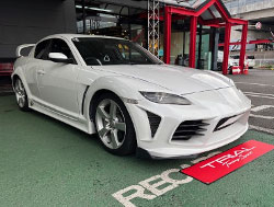 MAZDA�@RX-8�@ABA-SE3P�i2006�N�j�@�Ɂ@RECARO�i���J���j�@RS-G�@GK�@BK/SIL�@����
