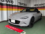 MAZDA�@���[�h�X�^�[�@ND5RE�i2025�N�j�@�Ɂ@RECARO�i���J���j�@RCS�@BK�V�F��/SIL���b�V���@����