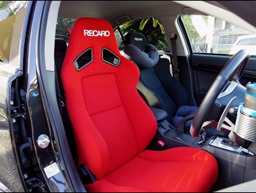 RECARO�i���J���V�[�g�j�@MITSUBISHI�@�����T�[�G�{�����[�V�����]�@CZ4A��RECARO�i���J���j�@SR-7F KK100�@RED�@����