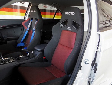 RECARO�i���J���V�[�g�j�@MITSUBISHI�@�����T�[�G�{�����[�V�����]�@CZ4A�@�Ɂ@���J���@SR-6�@GK100S�@BK/RED�@���@SR-7F�@GK100�@�V�[�g�q�[�^�[�t���@BK/RED�@����