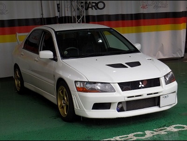 MITSUBISHI�@�����T�[�G�{�����[�V�����@CT9A�@2001�N�@�Ɂ@RECARO�i���J���j�V�[�g����