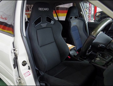 RECARO�i���J���V�[�g�j�@MITSUBISHI�@�����T�[�G�{�����[�V�����@CT9A�@2001�N�@�Ɂ@RECARO�i���J���j�@SR-7F�@GK100�@BK/BK�@����