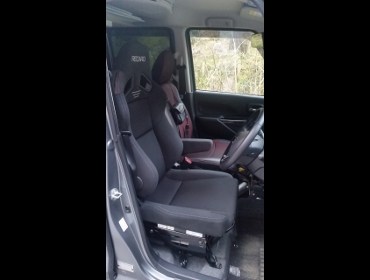 RECARO�i���J���V�[�g�j�@MITSUBISHI�@EK�X�y�[�X�J�X�^���@B11A�i2018�N�j�@�Ɂ@RECARO�i���J���j�@SR-7F�@GK100�@BK/BK�iA/R�^�C�v�j�@����