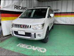 MITSUBISHI�@�f���JD5�@CV5W�i2008�N�j�@�Ɂ@RECARO�i���J���j�@SR-7F�@GK100�@BK/BK�@�A�[�����X�g�t���@����