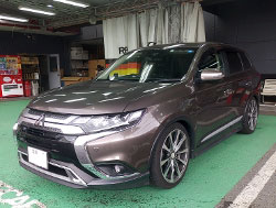 MITSUBISHI�@�A�E�g�����_�[�@GF8W�i2020�N�j�@�Ɂ@RECARO�i���J���j�@SR-7�@GK100�@BK/SIL�@����