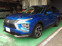 MITSUBISHI�@�G�N���v�X�N���XPHEV�@GL3W�i2023�N�j�@�Ɂ@RECARO�i���J���j�@SR-7F�@GK100�@BK/�u���[�@�V�[�g�q�[�^�[�t���@����