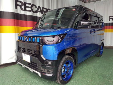 MITSUBISHI�@�f���J�~�j�i2023�N�j�@�Ɂ@RECARO�i���J���j�@SR-S�@BK H BK/�u���[�@�V�[�g�q�[�^�[���@���@SR-C BK H BK/�u���[�@�V�[�g�q�[�^�[�t���@����