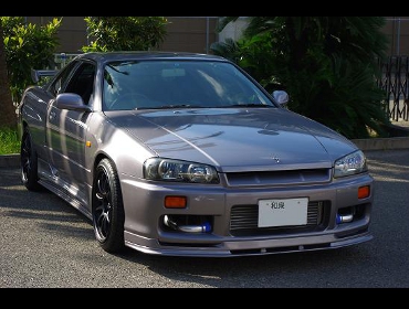 NISSAN�@�X�J�C���C���@ER34��RECARO�i���J���j�V�[�g����