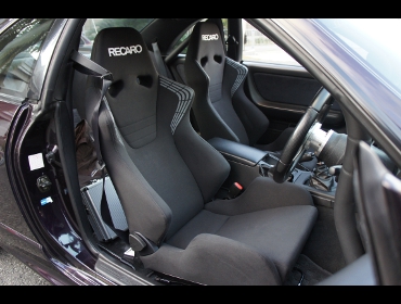 RECARO�i���J���V�[�g�j�@NISSAN�@�X�J�C���C���@BCNR33��RECARO�i���J���j�@SR-6�@KK100S�@BK�@�~2�r �@����