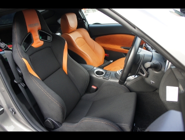 RECARO�i���J���V�[�g�j�@NISSAN�@�t�F�A���f�BZ�@Z34��RECARO�i���J���j�@SR-7 Lassic OR�@�q�[�^�[�t���@����