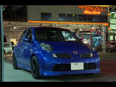 NISSAN�@�}�[�`�@AK12��RECARO�i���J���j�V�[�g����