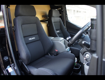 RECARO�i���J���V�[�g�j�@NISSAN�@�o�l�b�g�@NV200��RECARO�i���J���j�@LX-VS SK100 BK�@���@LX-VF SK100 BK�@����