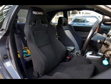 RECARO�i���J���V�[�g�j�@NISSAN�@�X�J�C���C���@ER34��RECARO�i���J���j�@SR-7 KK100 BK�@����