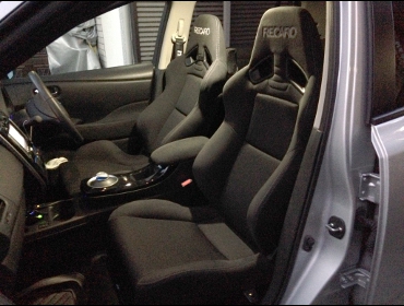 RECARO�i���J���V�[�g�j�@NISSAN�@LEAF�i���[�t�j�@Performance Package�@AZE0��RECARO�i���J���j�@SR-7 SK100�@BK�@�V�[�g�q�[�^�[�t���@���@SR-7F SK100 BK�@�V�[�g�q�[�^�[�t���@����