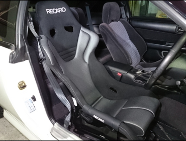 RECARO�i���J���V�[�g�j�@NISSAN�@�V���r�A�@S14��S15��RECARO�i���J���j�@RS-G SK2�@BK/SIL�@���@RS-G SK2 BK/BL�@����