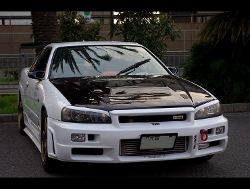 RECARO�i���J���V�[�g�j�@NISSAN�@�X�J�C���C���@ER34��RECARO�i���J���j�@TS-G SK2 BK/RED�@���@SR-SPEED RED�@����