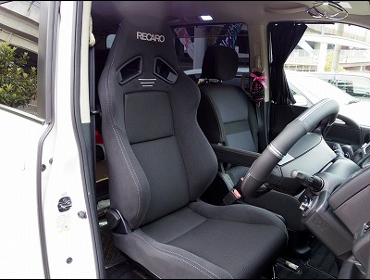 RECARO�i���J���V�[�g�j�@NISSAN�@�Z���i�@C25�Ƀ��J���@SR-7F GK100�@BK/BK�@����